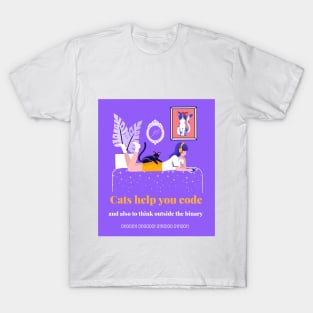 Cats help you code T-Shirt